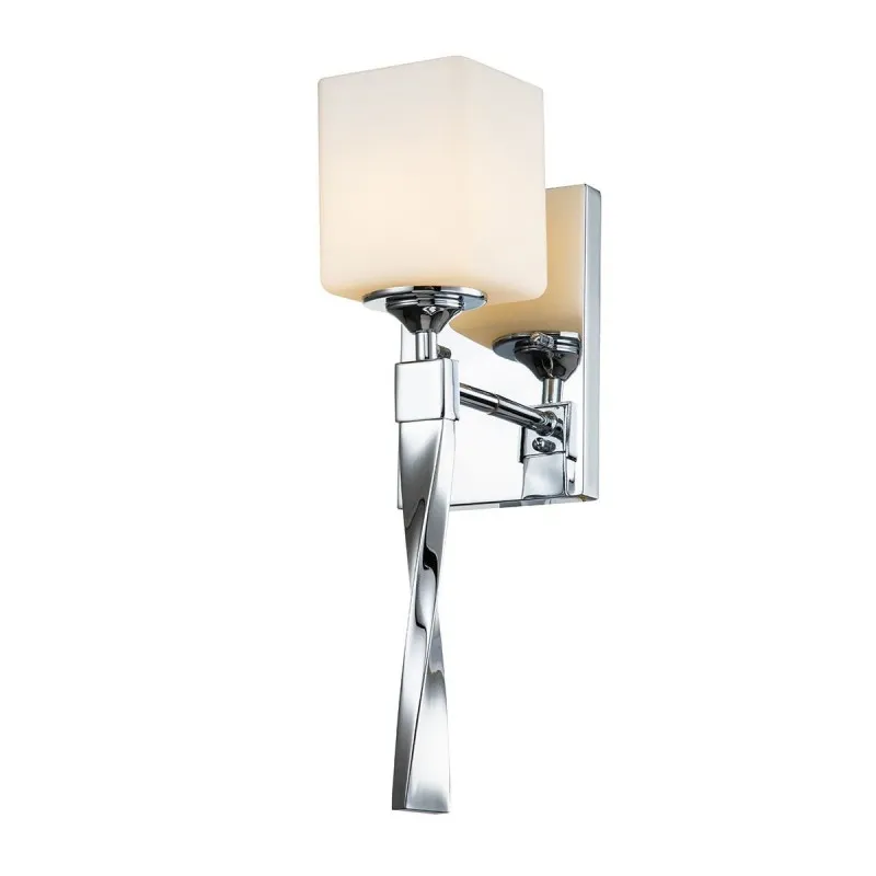 Applique Salle de Bain Marette 1x3,5W G9 LED Chromé poli