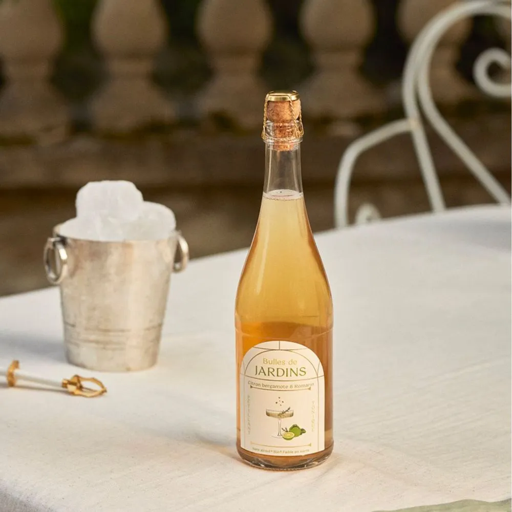 Bergamot & rosemary bubbles - 75 cl