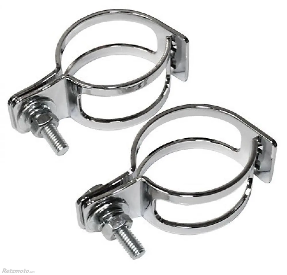 BRAZOLINE Paire De Colliers Pour Tube Diamètre 47 à 50 Mm 
