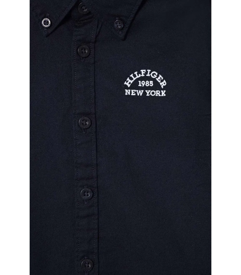 Chemise Junior Garçon Tommy Hilfiger en coton en transition marine