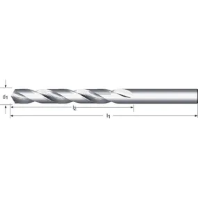 Dormer R18PN18 Foret à métal #18 x 2-1/8" x 3-1/4" acier haute vitesse