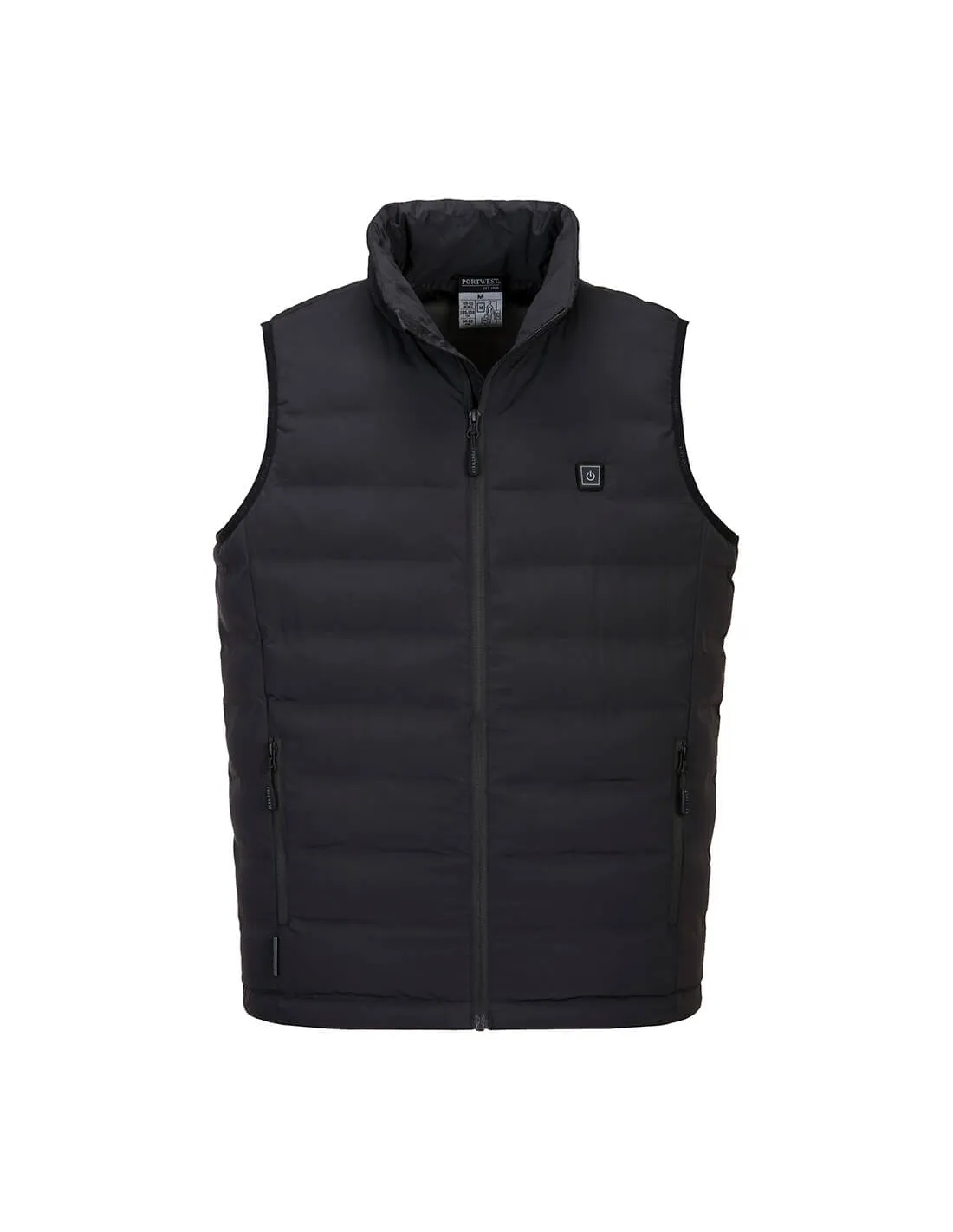 Doudoune sans manche chauffée par ultrasons - M - Noir - PORTWEST - - S549BKRMPORTWEST