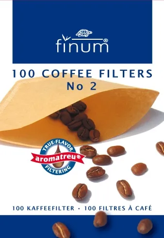 Filtre à café en papier N°2 - Boite de 100 filtres