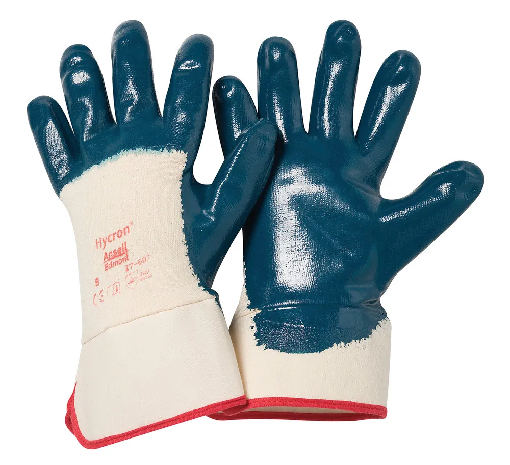 Gants pour risques mécaniques Ansell Hycron, cat. II, taille 8, 12 paires