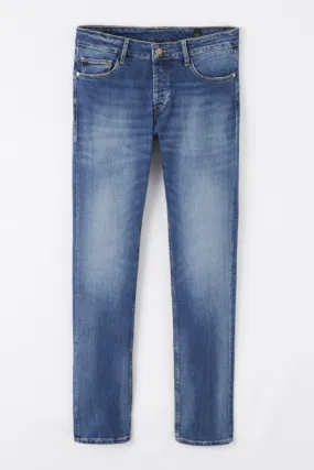 Jeans basic regular usé