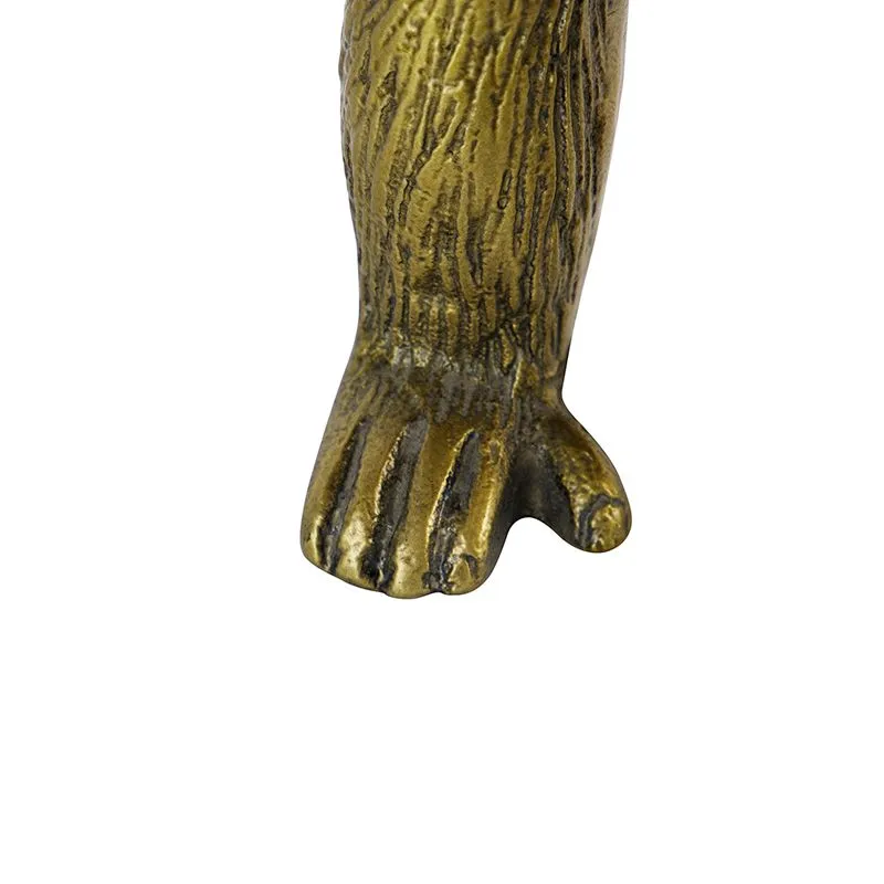 Lampe de table vintage en laiton - Gorilla