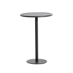 Outdoor Table     Mange-debout WEEK-END rond Noir           PETITE FRITURE