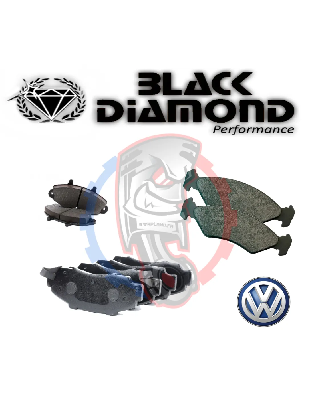 Plaquettes de frein Black diamond pour Volkswagen Passat 