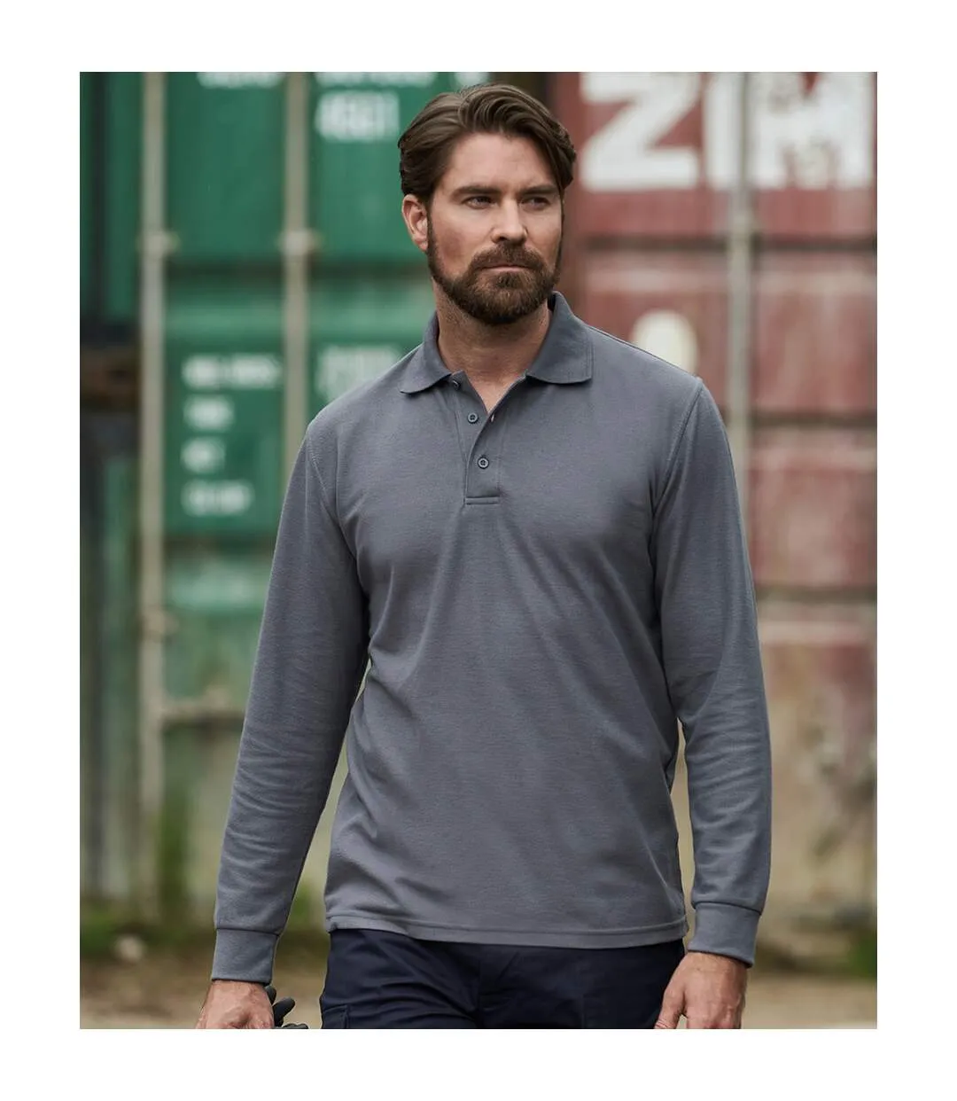 Polo homme gris PRORTX