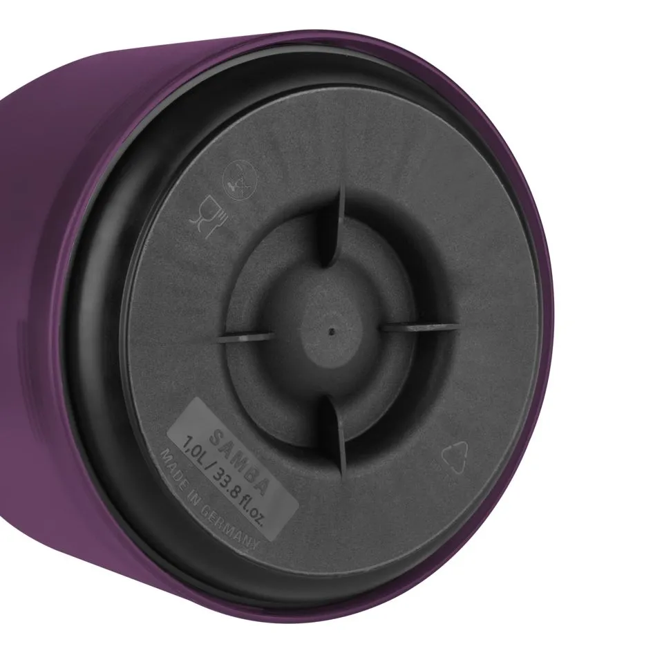 Samba Thermos 1L Aubergine - Ikitchen