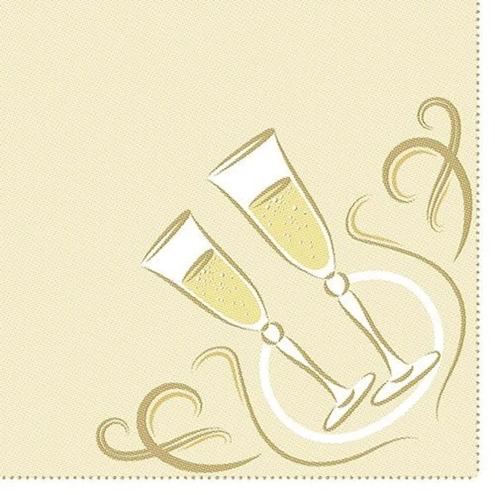 Serviette 'royal collection' 'festive moments', or, 40cmx40cm - par 160