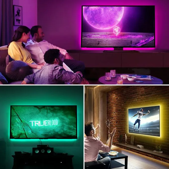 Éclairez vos soirées avec notre Bande Lumineuse LED pour Télévision 